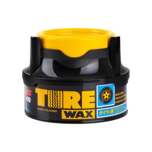 SOFT99 Tire Black Wax - wosk do opon 170g - Sklep detailingowy Automotive Care