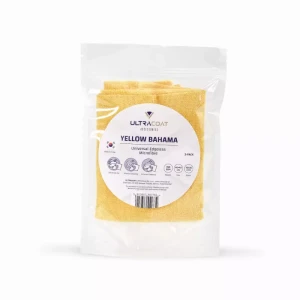 Ultracoat Yellow Bahama - najwyższej jakości bezkrawędziowa mikrofibra 250gsm 2pack