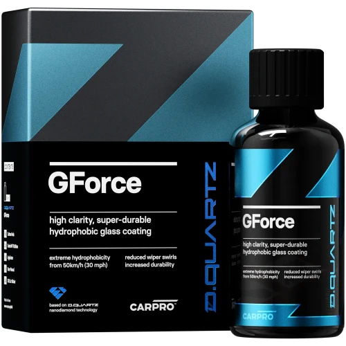 CarPro DQuartz GForce KIT – nanodiamentowa powłoka do szyb 10ml - Sklep detailingowy Automotive Care
