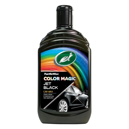 Turtle Wax Color Magic Jet Black - wosk koloryzujący czarny 500ml - Sklep detailingowy Automotive Care