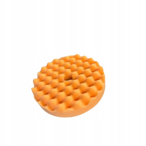 Optimum Waffle Pad Orange - twardy, tnący pad polerski waflowy 125mm - Sklep detailingowy Automotive Care