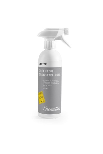 Chemotion Interior Dressing Dark - produkt do pielęgnacji elementów wewnętrznych 500ml - Sklep detailingowy Automotive Care