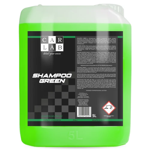 CARLAB Shampoo Green - neutralny szampon neutralny 5L - Sklep detailingowy Automotive Care