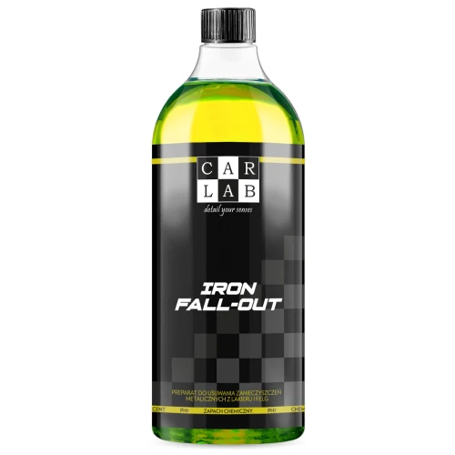 CARLAB IRON FALL-OUT - deironizer, preparat do usuwania opiłków metalicznych 1L - Sklep detailingowy Automotive Care