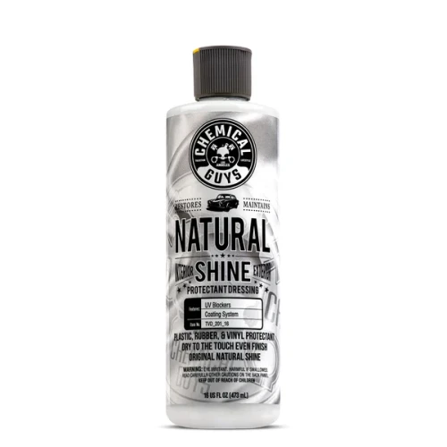 Chemical Guys Natural Shine - dressing do tworzyw sztucznych 473ml - Sklep detailingowy Automotive Care
