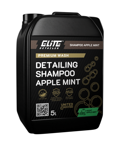 Elite Detailer Detailing Shampoo Apple Mint – szampon do pielęgnacji powłok ceramicznych, kwarcowych 5L - Sklep detailingowy Automotive Care