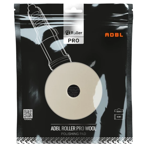 ADBL Roller Pro Wool DA125 - profesjonalny, wełniany pad polerski 125mm - Sklep detailingowy Automotive Care