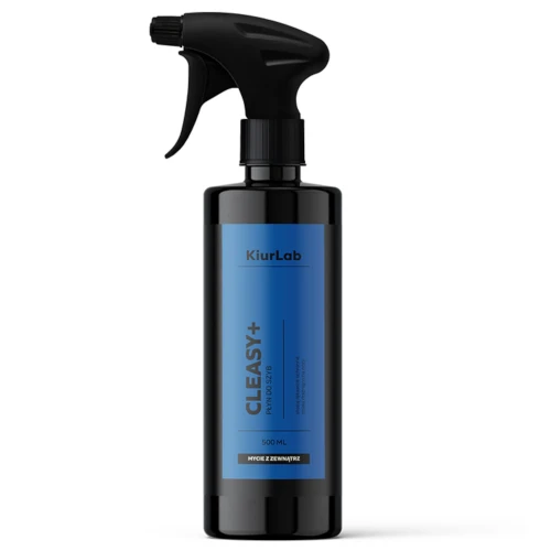KiurLab Cleasy+ - silnie odtłuszczający płyn do mycia szyb samochodowych 500ml - Sklep detailingowy Automotive Care