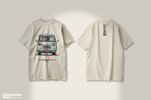 Automotive Care T-Shirt Classic Version Oversize - wysokiej jakości koszulka rozmiar XL - Sklep detailingowy Automotive Care