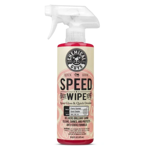 Chemical Guys Speed Wipe Quick Detailer - szybki w użyciu nabłyszczacz  473ml - Sklep detailingowy Automotive Care