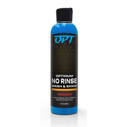 Optimum OPT No Rinse Wash & Shine Revision 6 - szampon samochodowy do mycia bez spłukiwania 236ml - Sklep detailingowy Automotive Care