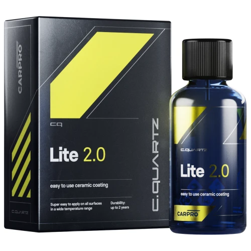 CARPRO CQUARTZ Lite 2.0 – nowa generacja łatwej powłoki ceramicznej 100ml - Sklep detailingowy Automotive Care