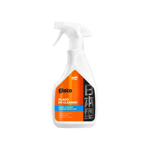 Soft99 Glaco De Cleaner - płyn do czyszczenia szyb z niewidzialną wycieraczką, booster Glaco 500 ml - Sklep detailingowy Automotive Care