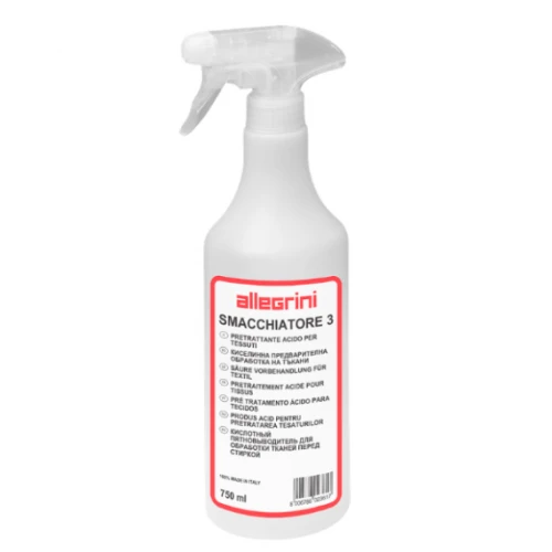 Allegrini SMACCHIATORE 3 - odplamiacz do rdzy i cementu 750ml - Sklep detailingowy Automotive Care