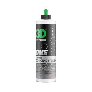 3D Car Care One Hybrid Compound & Polish - super skuteczna pasta jednoetapowa one step 237ml