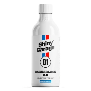 Shine Garage Back2Black Tyre Coat 2.0 – hydrofobowy dressing do opon SiO₂ z satynowym wykończeniem 500ml