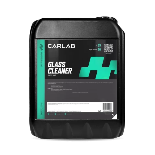 CARLAB GLASS CLEANER - gotowy do użycia preparat przeznaczony do czyszczenia szyb i lusterek samochodowych 5L - Sklep detailingowy Automotive Care