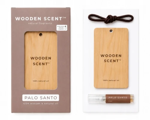 WOODEN SCENT 100% naturalna zawieszka zapachowa - SANTO PALO - Sklep detailingowy Automotive Care