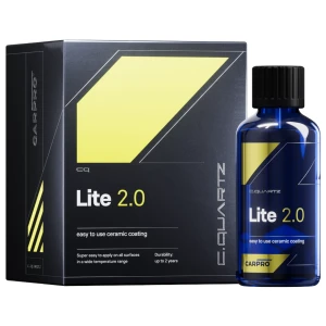 CARPRO CQUARTZ Lite 2.0 KIT – nowa generacja łatwej powłoki ceramicznej 100ml