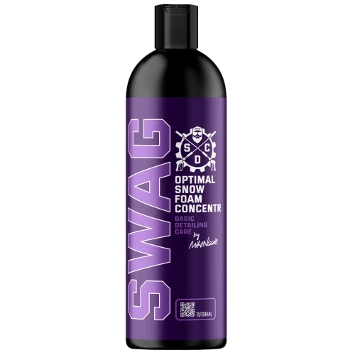 SWAG Basic Optimal Snow Foam Concentrate - wysoko skoncentrowany preparat do mycia wstępnego auta, piana aktywna 500ml - Sklep detailingowy Automotive Care