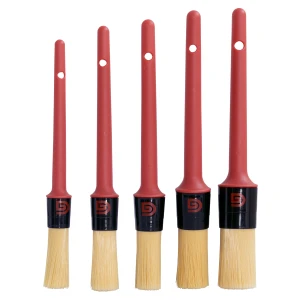 MA Professional Detailing X-BRUSH SOFT - pędzel detailingowy syntetyczne włosie dzika zestaw 5szt.