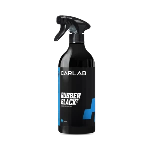 CARLAB Rubber Black 2 - Gotowy do użycia preparat przeznaczony do zabezpieczania i konserwacji opon, elementów gumowych oraz zewnętrznych elementów plastikowych pojazdu 750ml