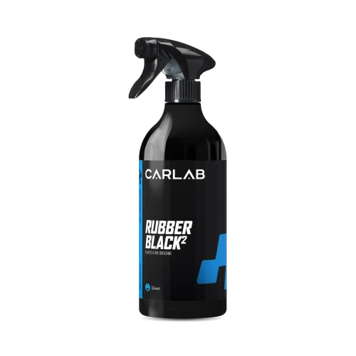 CARLAB Rubber Black 2 - Gotowy do użycia preparat przeznaczony do zabezpieczania i konserwacji opon, elementów gumowych oraz zewnętrznych elementów plastikowych pojazdu 750ml - Sklep detailingowy Automotive Care