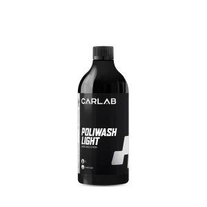 CARLAB Poliwash Light - zaawansowany, polimerowy, niepieniący szampon przeznaczony do mycia samochodów metodą rinseless (bez spłukiwania) 750ml